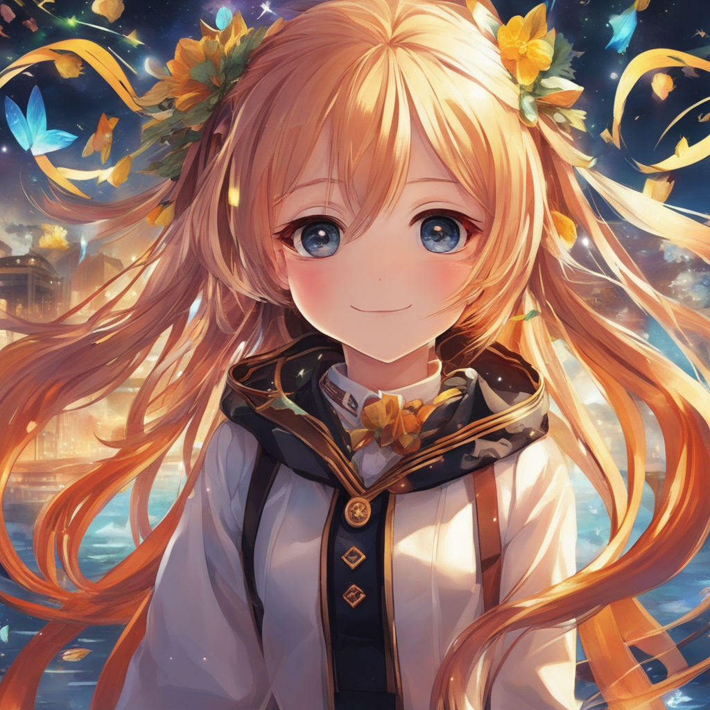 cute aesthetic anime girl profile picture. - Playground