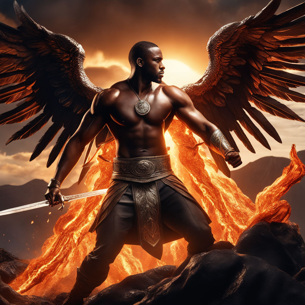 african american male angels pictures