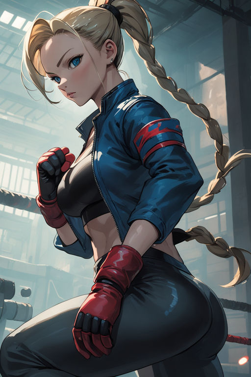 Cammy transforms into busty Android 18 from Dragon Ball Z in new