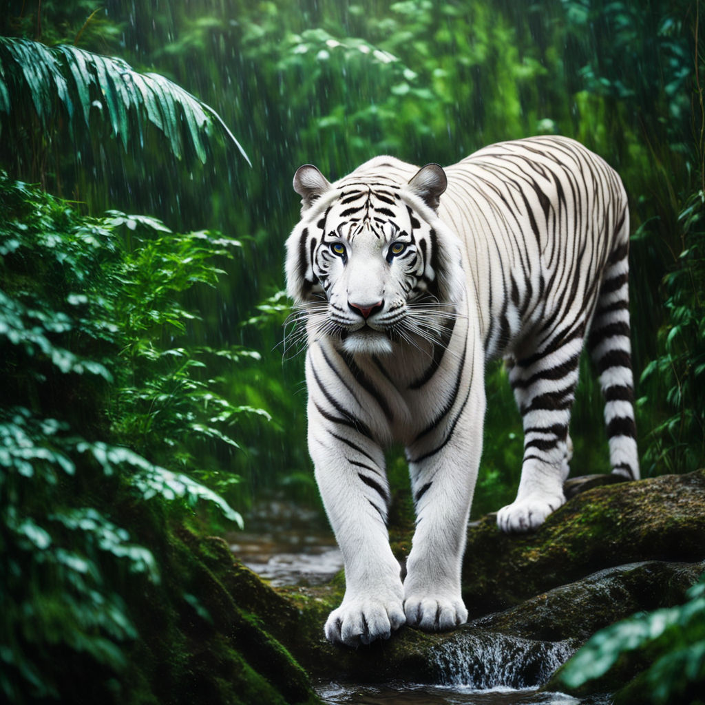 white tiger running | Tiger pictures, Big cat tattoo, Big cats