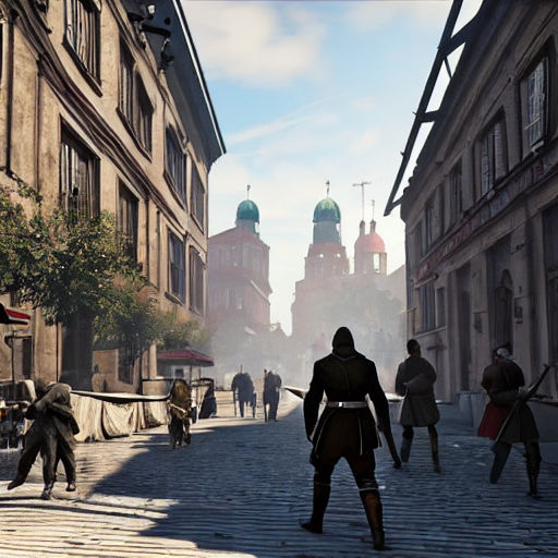 Assassin's Creed Unity in 8K: Come On Kids!