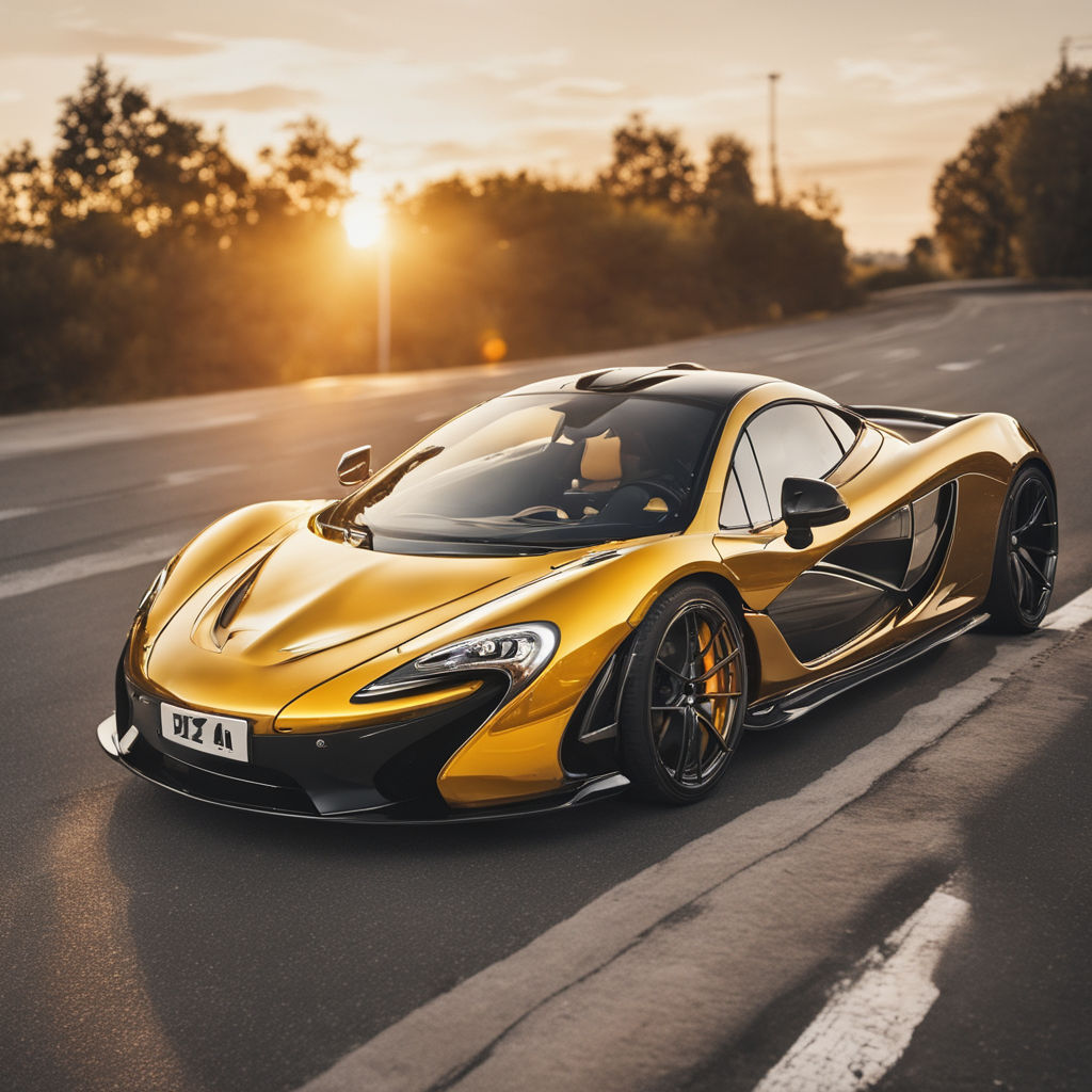 mclaren p1 yellow wallpaper