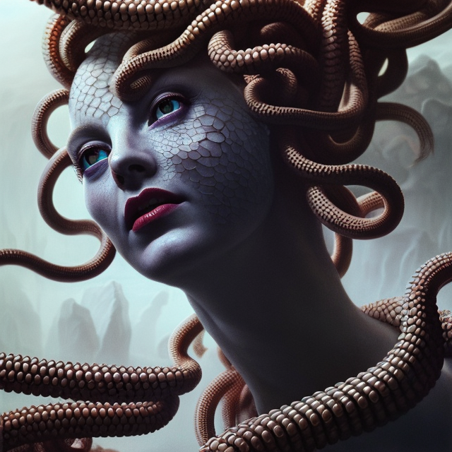 Greeklore on Instagram: Medusa, the snake-haired gorgon 🐍 Follow  @greeklore⚔️(me) #greek #greekmythology #zeus #hades #poseidon #mythology  #rickriordan #percy…