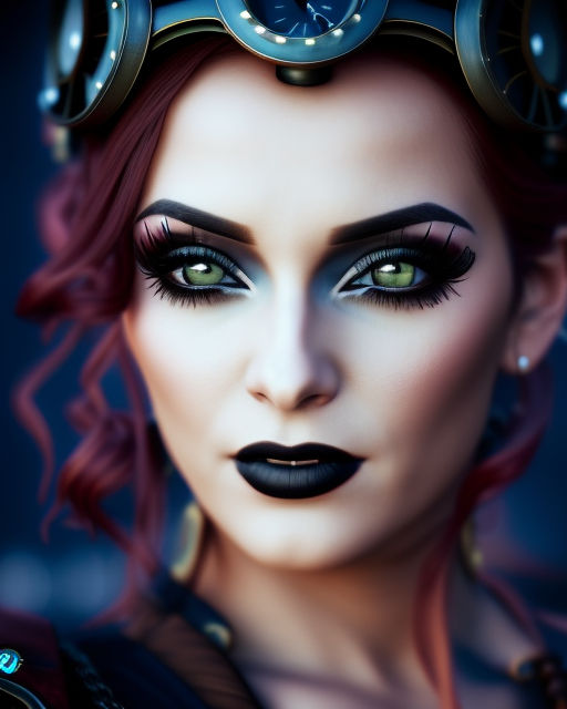 victorian steampunk makeup