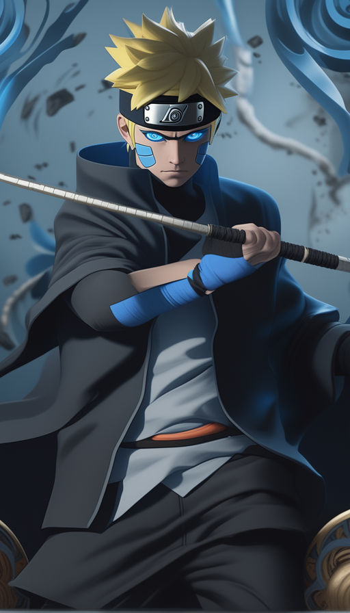 ArtStation - Sarada Uchiha (Boruto Two Blue Vortex)