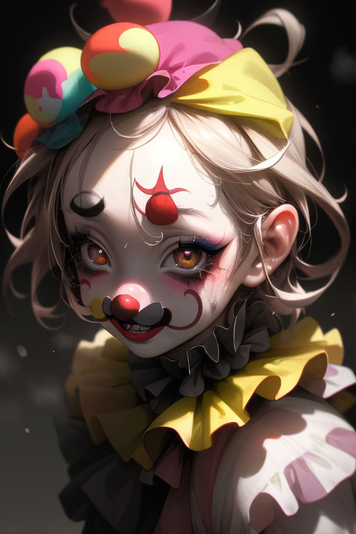 Anime Horror Clown Girl 1 by i-LoveFantasy on DeviantArt