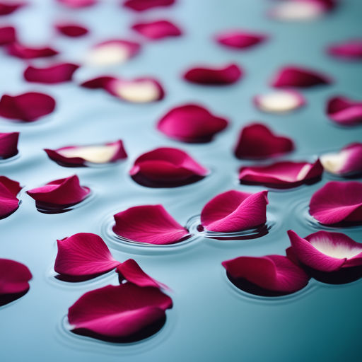 Young woman reclining in a bathtub full of rose petals - Stock Photo -  Masterfile - Premium Royalty-Free, Code: 630-01131279