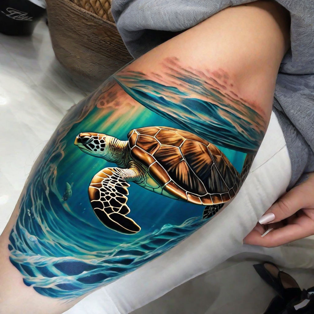 45 Unique and Beautiful Turtle Tattoos - Our Mindful Life