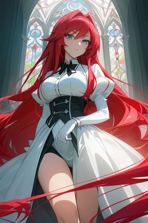 Download Rias Gremory, the alluring High School DxD character Wallpaper