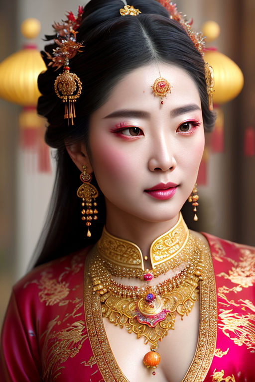 Realistic Chinese beauty， Beautiful young Chinese woman， Portrait of an  attractive Chinese lady， sexy， - Playground