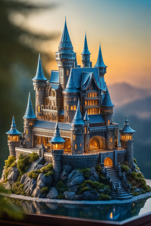 ArtStation - DisneyLand Paris Castle