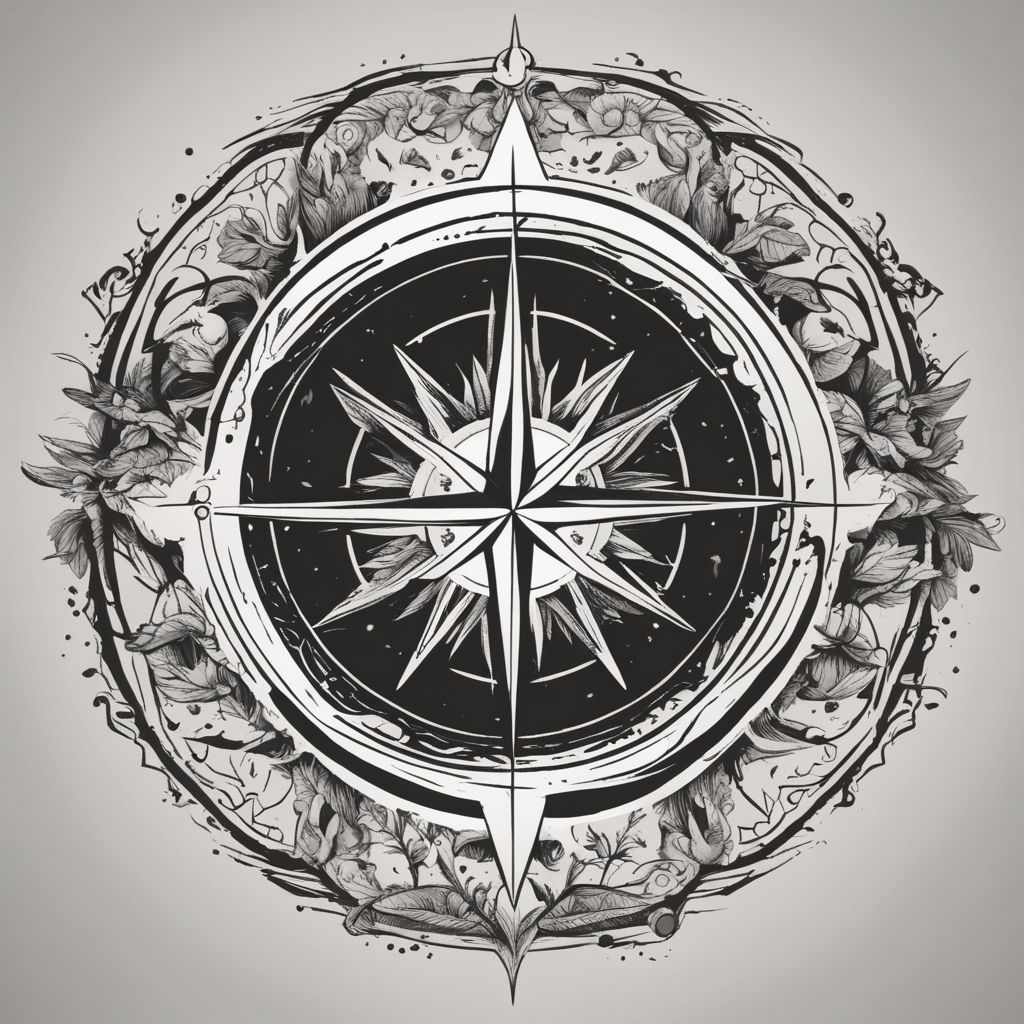 modern compass rose designs