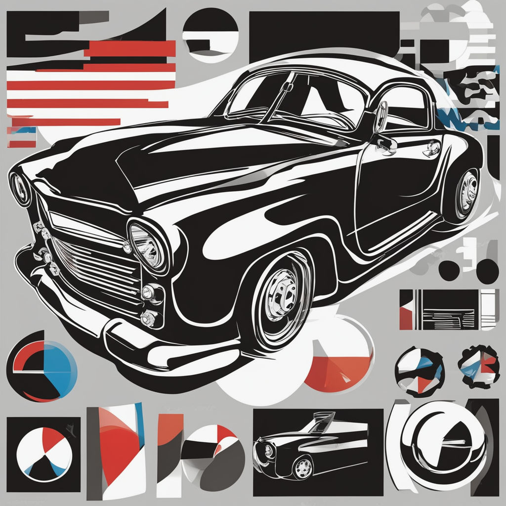 Cars Outline Clipart-Classic Car silhouette icon on white background vector