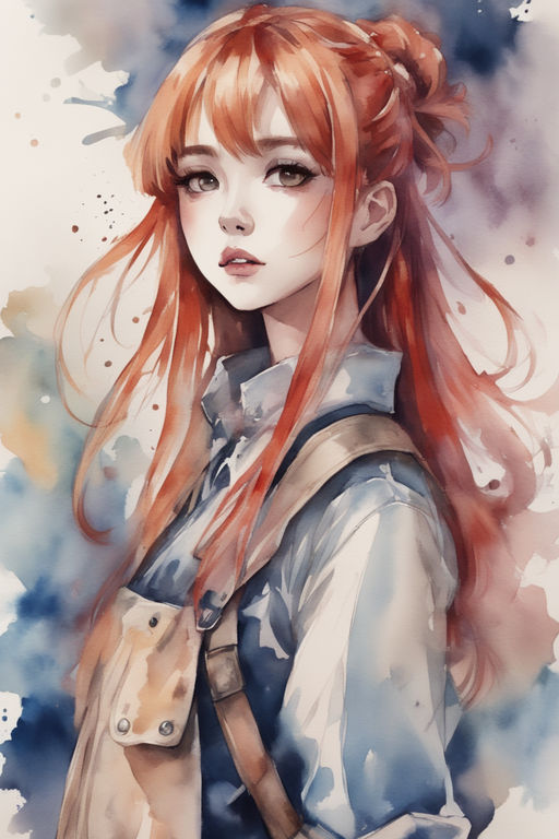 Watercolor Drawing Anime | TikTok