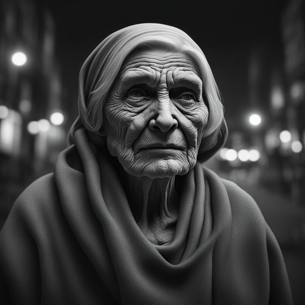 ArtStation - The Lonely Old Woman