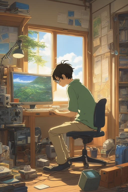 Makoto Shinkai's light-filled environments - Playground