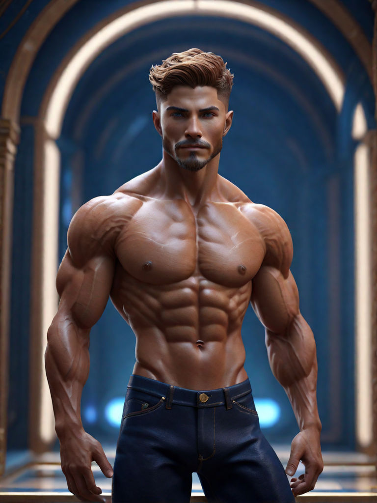 prompthunt: based giga chad sigma male ripped shredded body physique with  muscles sculpted