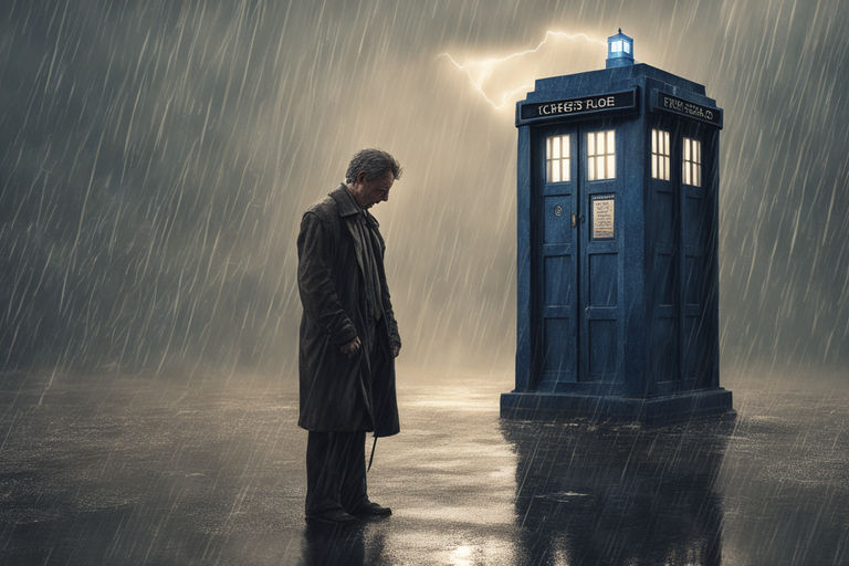 tenth doctor crying in the rain