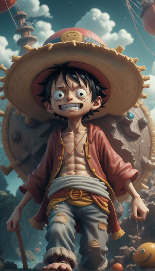 luffy realistic - Playground