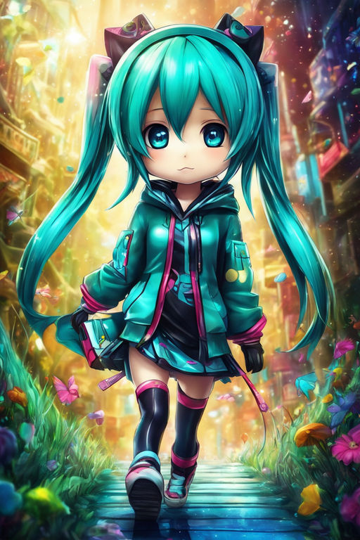 Hatsune Miku-Cartoon characters HD wallpaper Preview | 10wallpaper.com