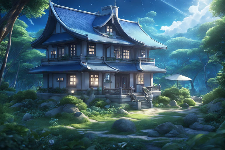 japanese anime house