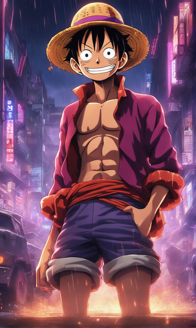 One Piece, Wano, Android, Android backgrounds, Luffy, Luffy Cape, iPhone,  manga, HD phone wallpaper