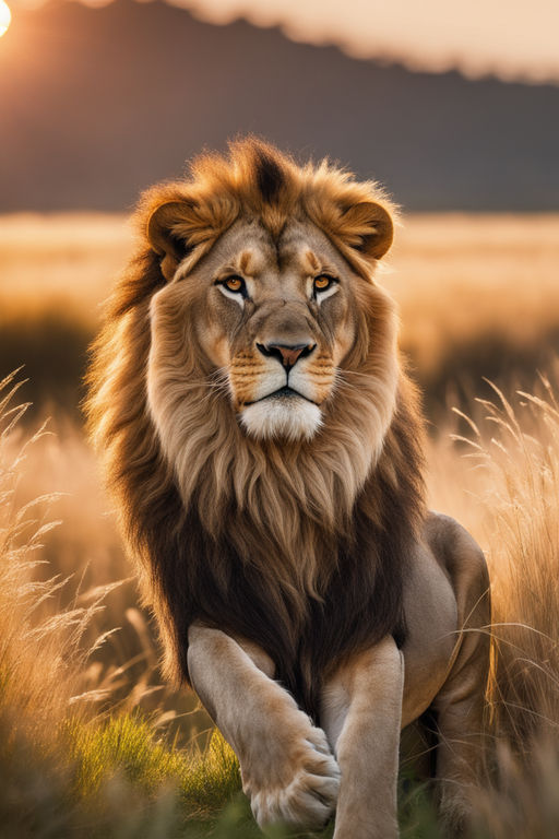 male lion wallpaper hd