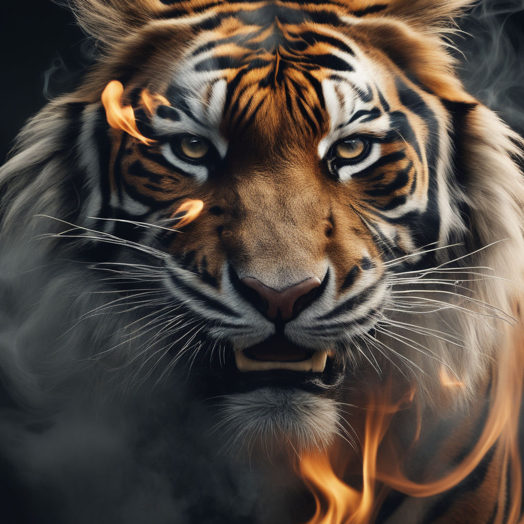 hd angry tiger