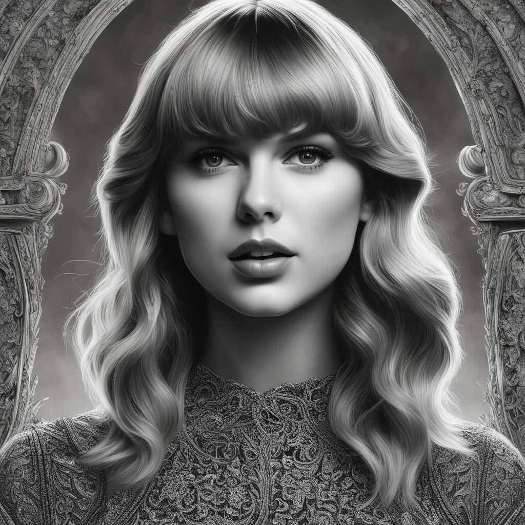 taylor swift black and white photoshoot