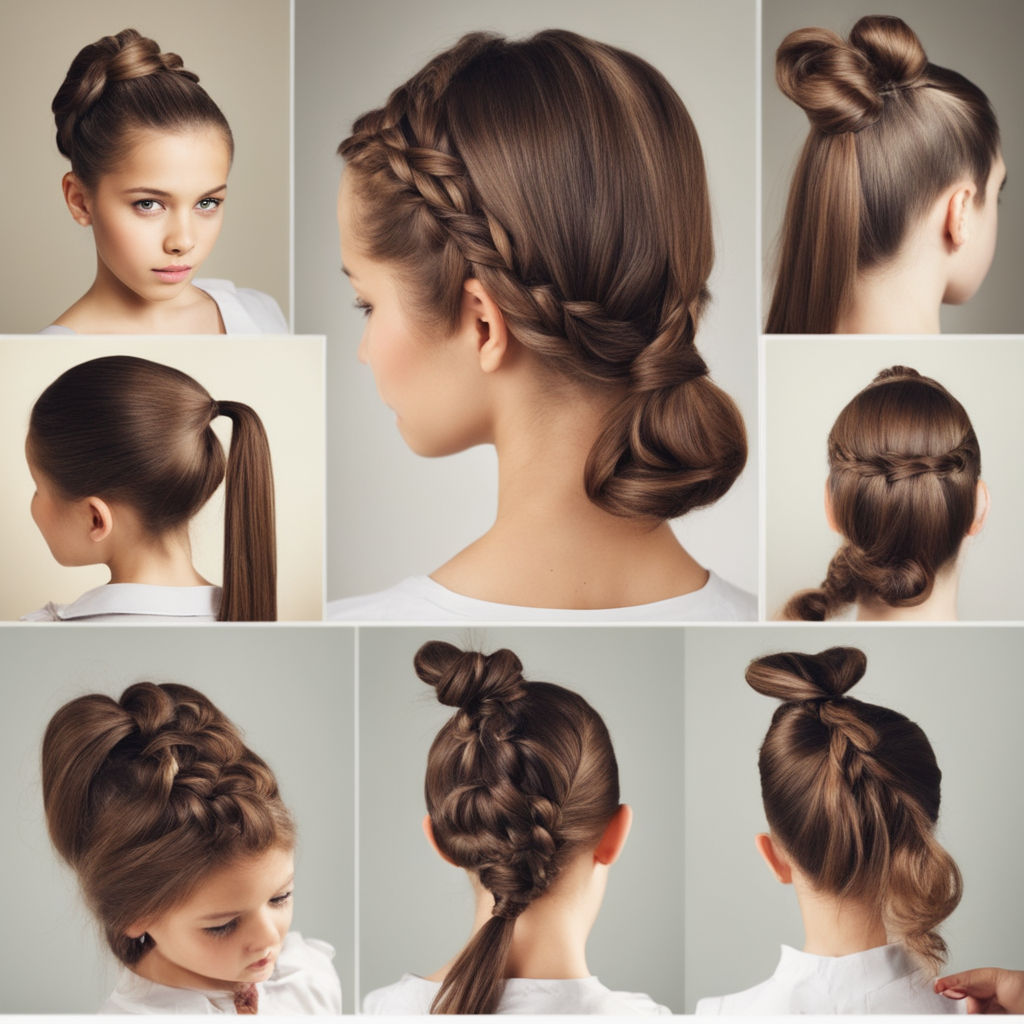 10 EASY BACK TO SCHOOL HAIRSTYLES ❤️ - YouTube