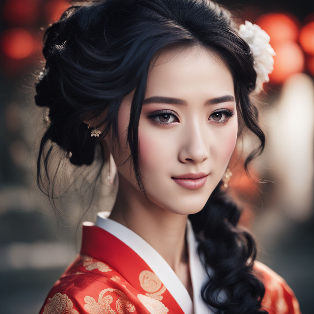 Chinese girl, hairstyle, chinese, earing, girl, HD wallpaper | Peakpx