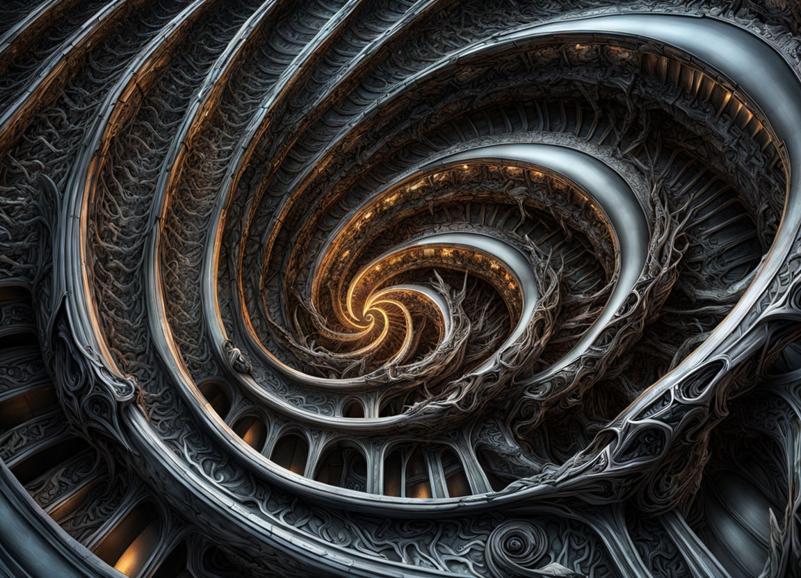 ArtStation - Abstract spiral motion 3