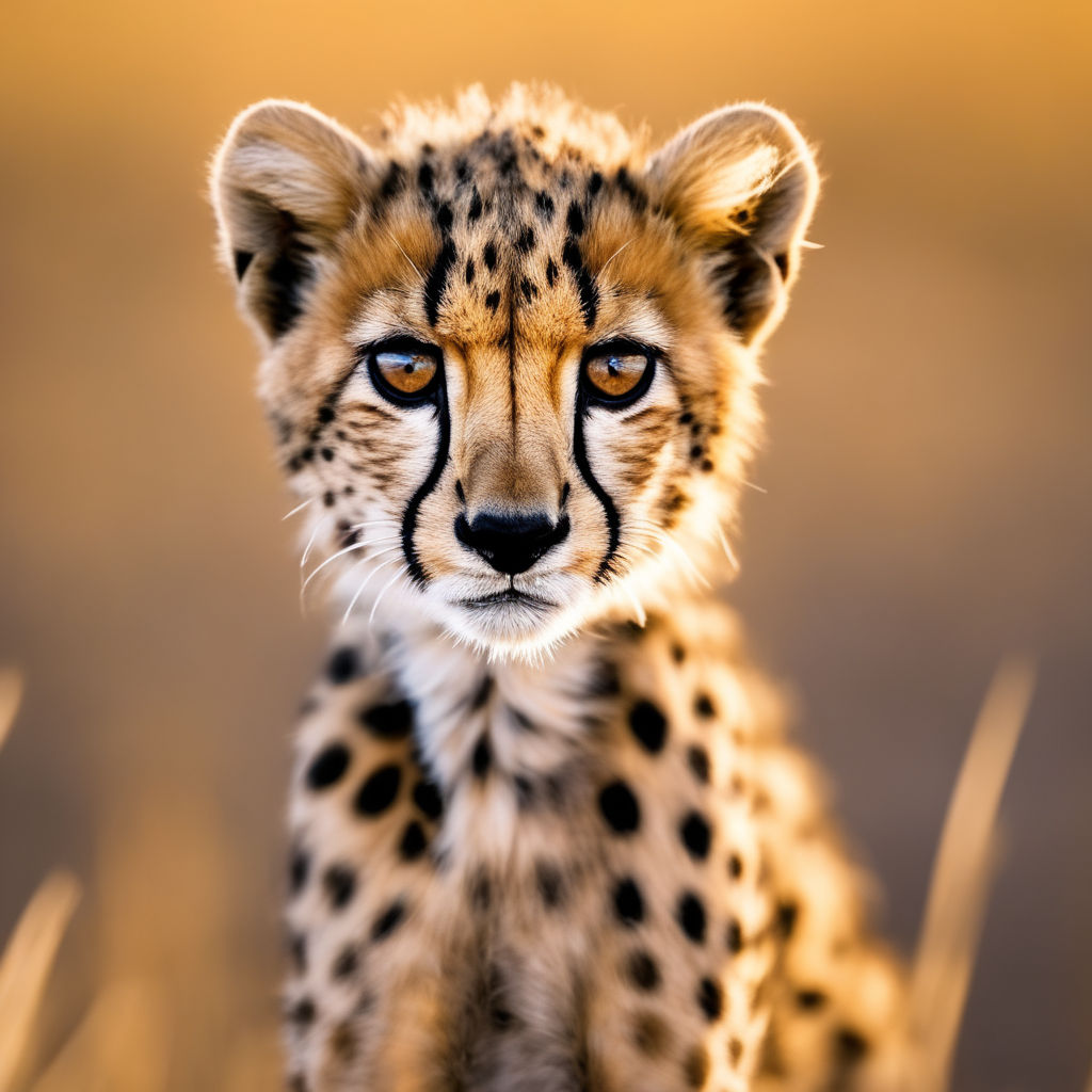 cute baby cheetahs running