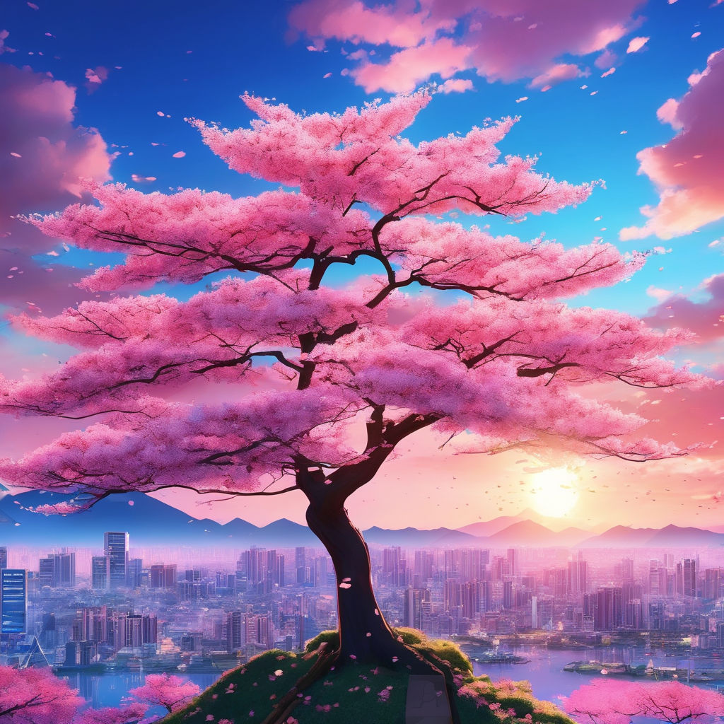 Anime Trees - Buy Royalty Free 3D model by ahingel (@ahingel) [8ab57e0]