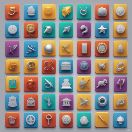 ArtStation - Gaming Streaming - 3d stylized icons perfect for apps