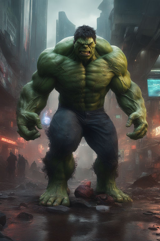Henri as Hulk | OpenArt