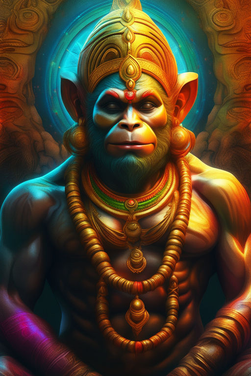 Animated Hanuman  Hanuman Meditation HD phone wallpaper  Pxfuel