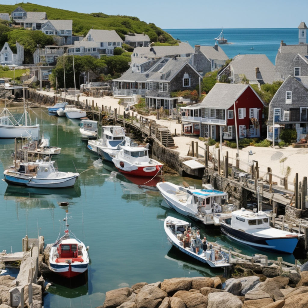 Old Lobster Traps: Harbor, Fishing Boats, Narragansett Bay