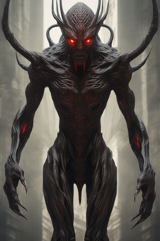 humanoid shadow creature