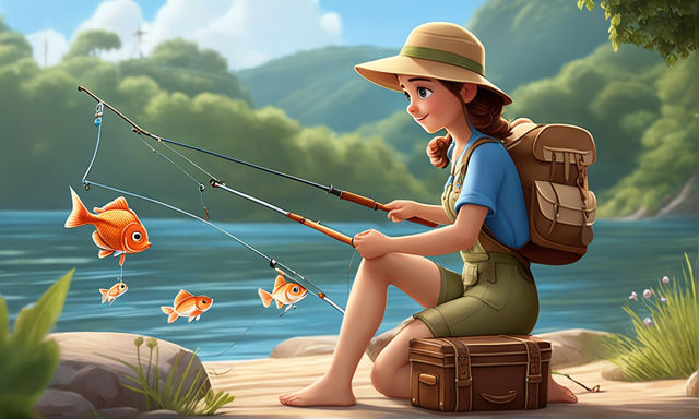 summer fishing rod - Playground