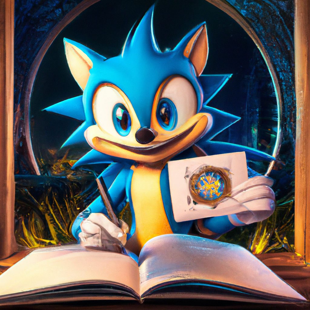 ArtStation - Sonic and Shadow the Hedgehogs - 'Sonic Channel' Art