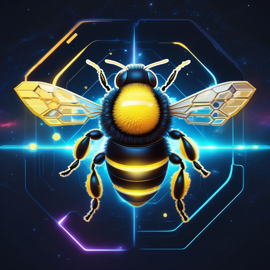 Robot led bee