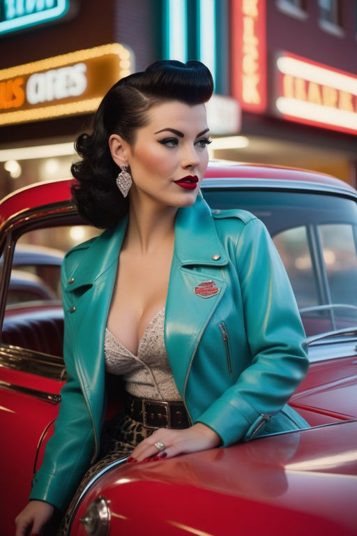 Rockabilly Pin-Up Style