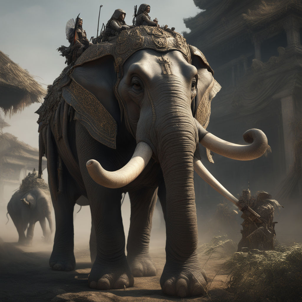 ArtStation - Elephant party