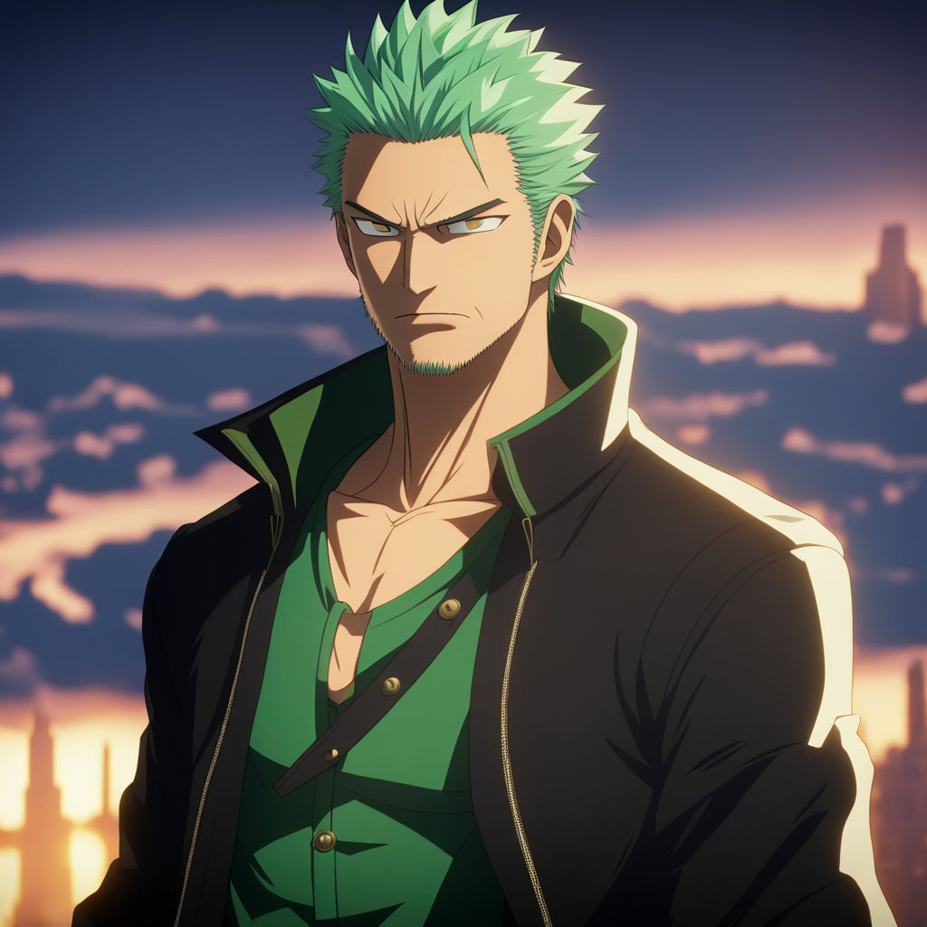 prompthunt: zoro from one piece cutting the world in half with his 3 sword  style, anime, 4k