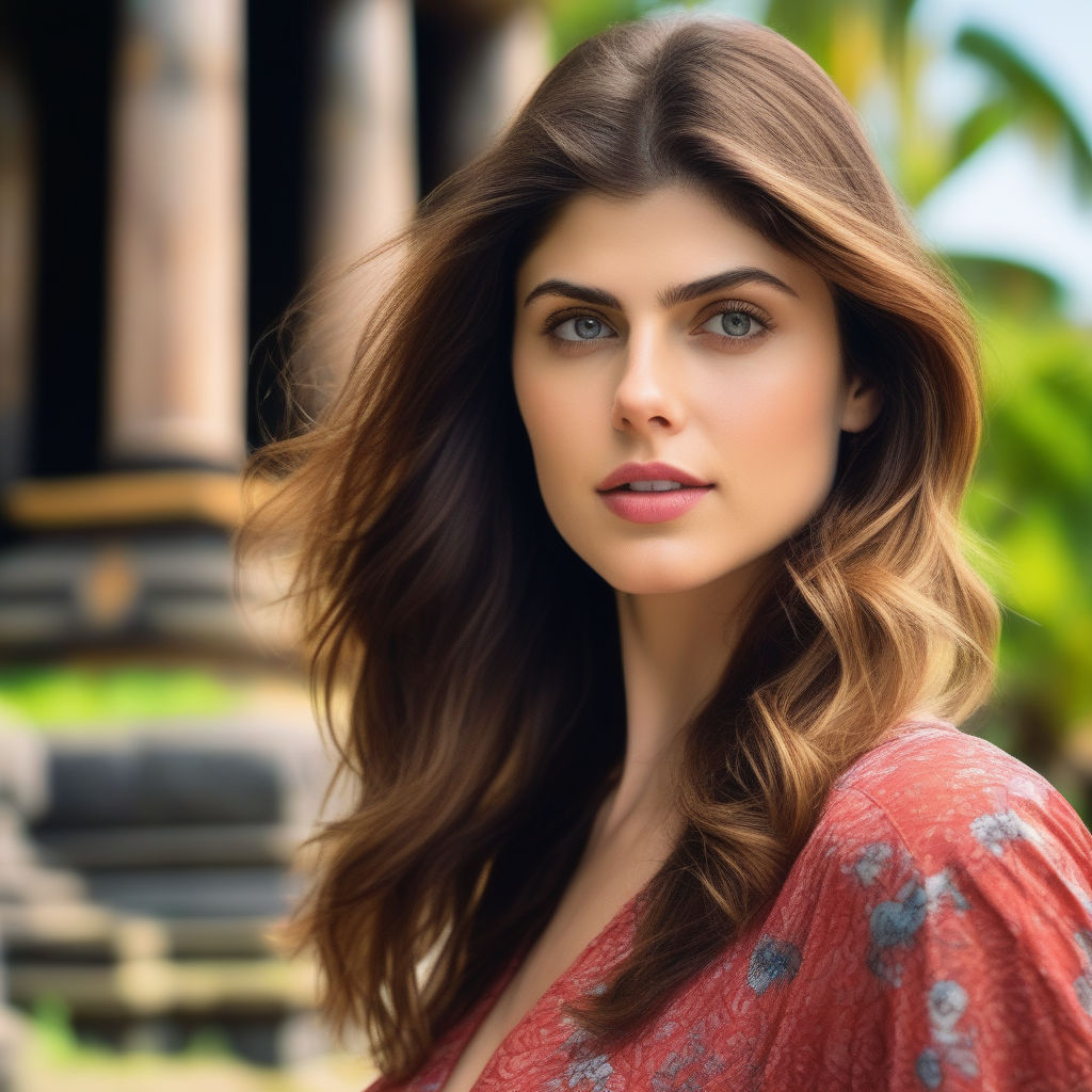 closeup a lovely embellished erotic beautiful Alexanda Daddario