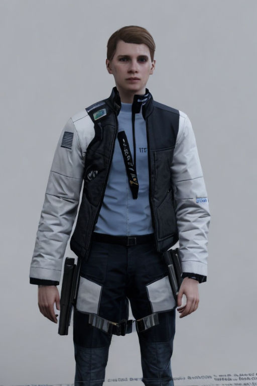 Detroit Become Human Connor's Grey Jacket