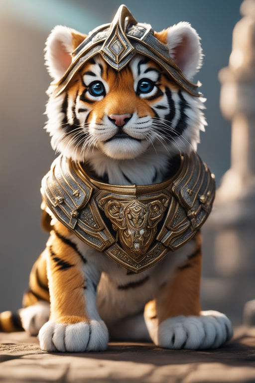 bengal tiger wearing a football helmet and shoulder pads