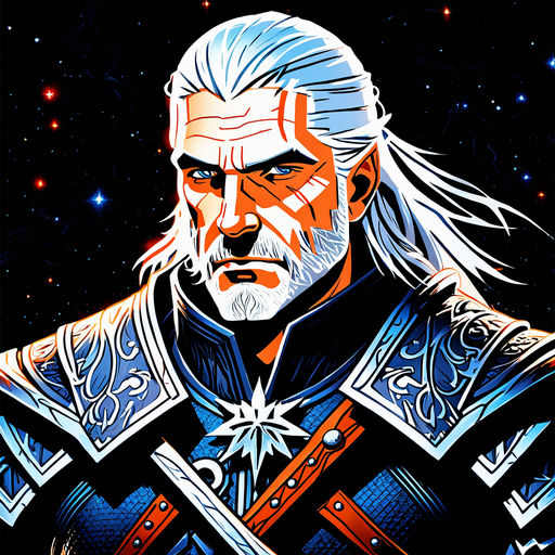 Here is my oil painting of Geralt of Rivia :D : r/witcher