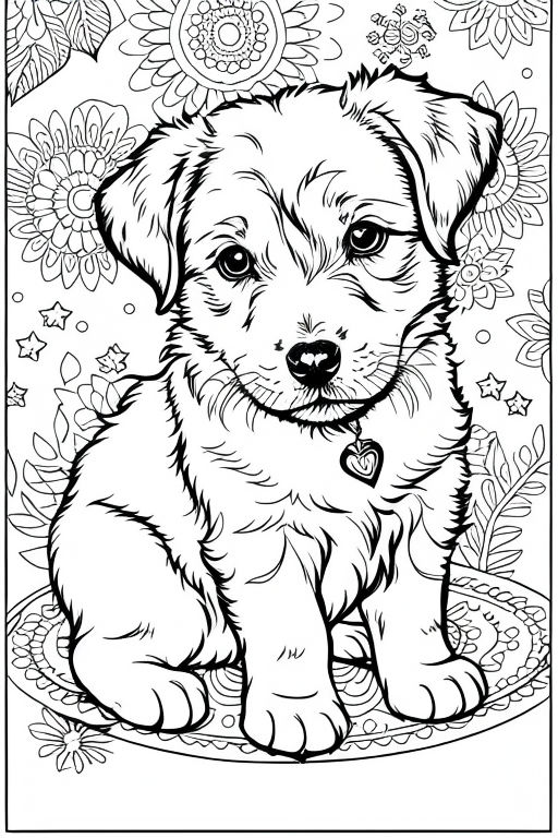 cute baby puppy pictures to print